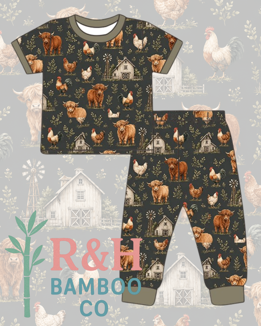 Barnyard Buddies 2 piece