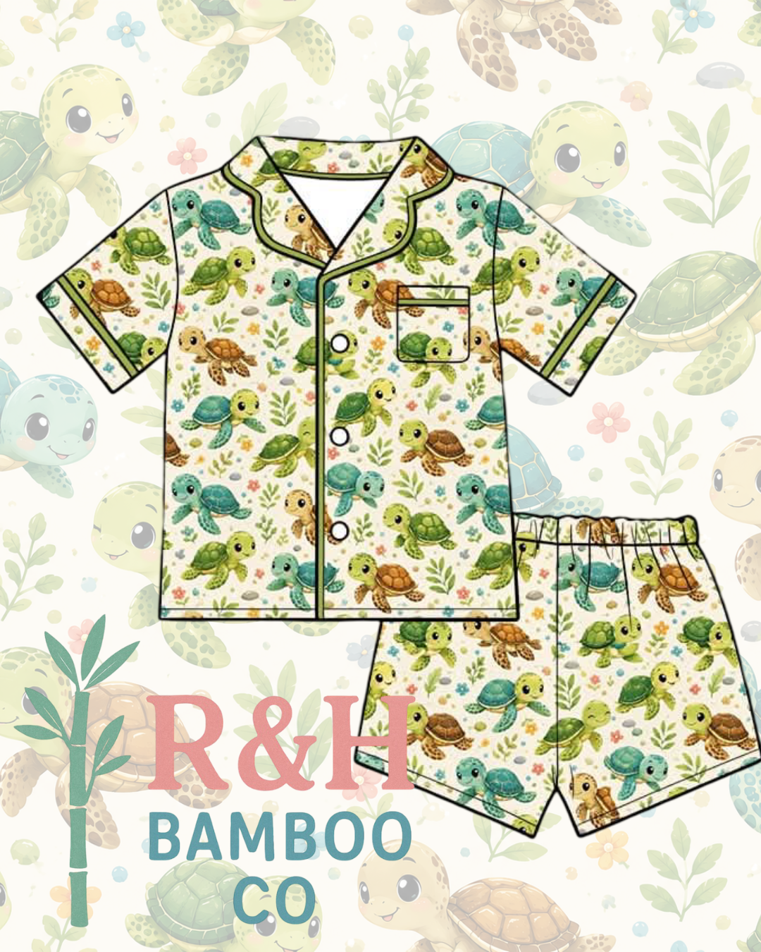 Tiny Tides Adult Pjs